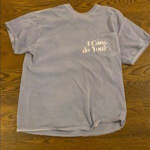 Urban Outfitters “I Care, Do You?” Tee Shirt